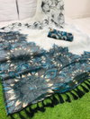 Vk Original Linen Digital Printed Sarees Wholesale Market In Surat With Price